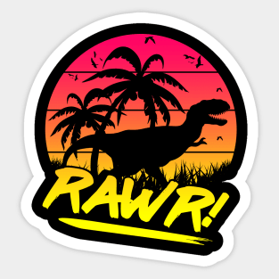 Dino Summer Sticker